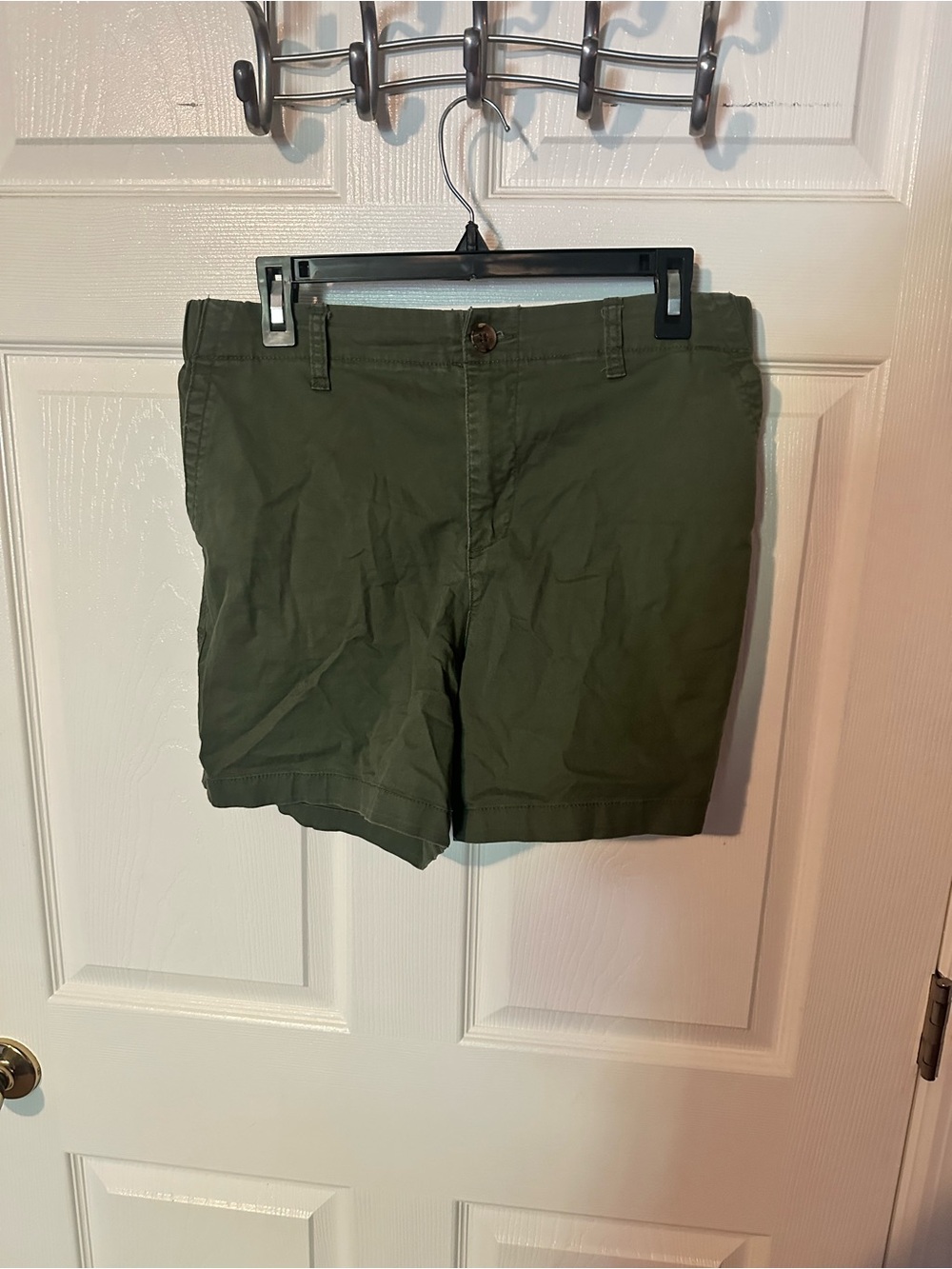 Old Navy Olive Green Women's Bermuda Shorts
